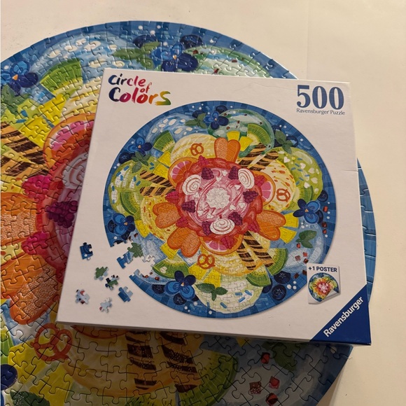 Ravensburger jigsaw puzzle Circle of colors - Ice cream - Picture 2 of 3